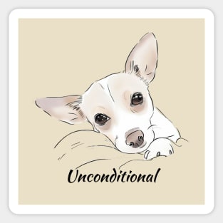 Unconditional Love - Chihuahua Sticker